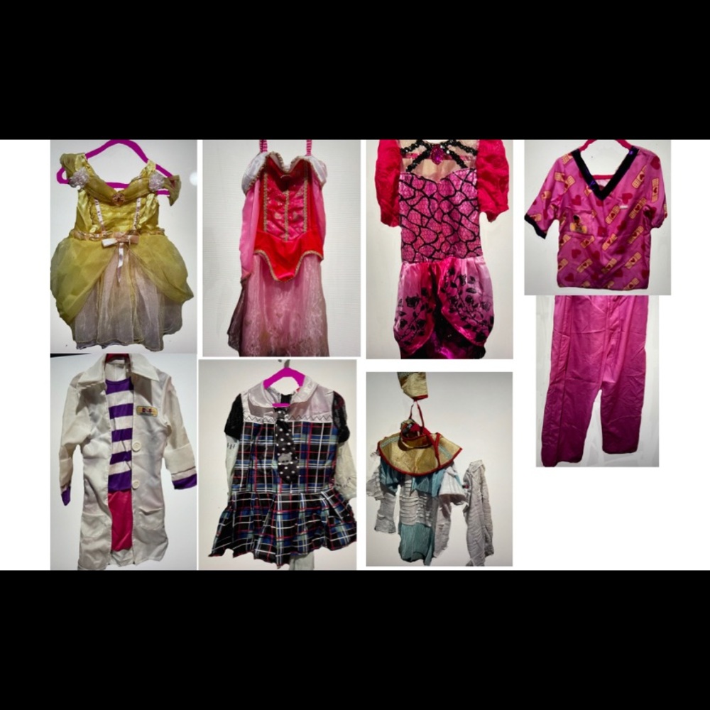 Bundle : 7 Halloween costumes